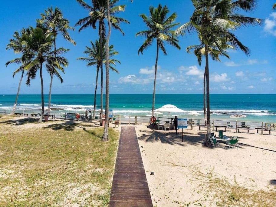 Flat Beira Mar - Carneiros Beach Resort 타만다레 외부 사진