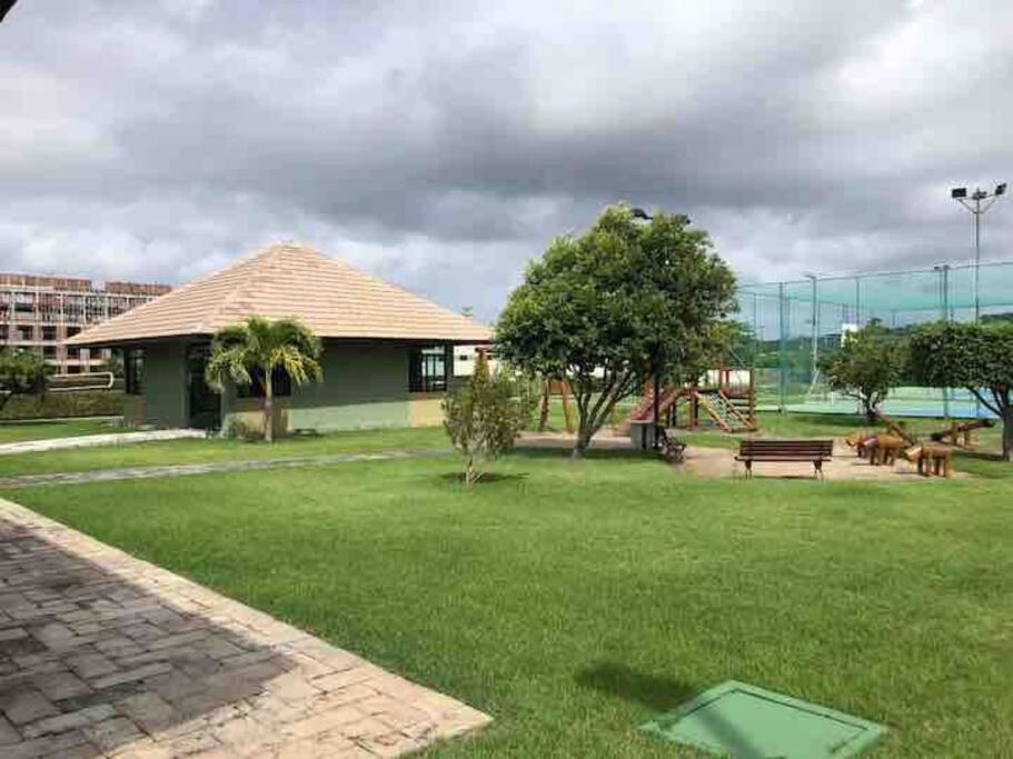 Flat Beira Mar - Carneiros Beach Resort 타만다레 외부 사진