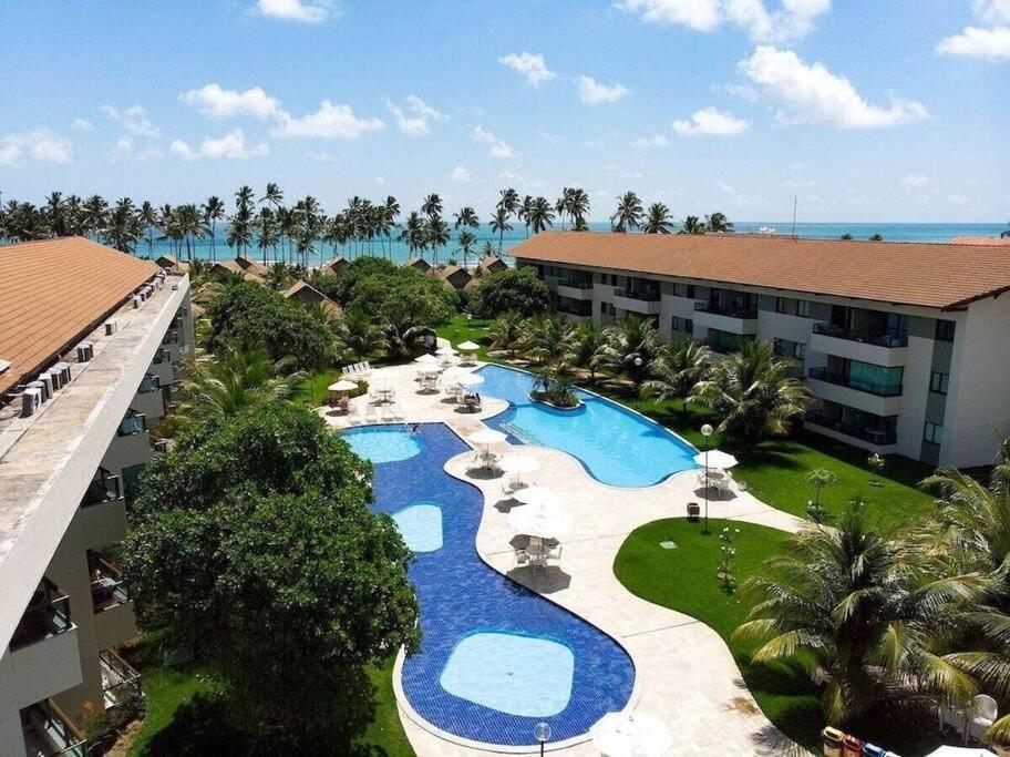 Flat Beira Mar - Carneiros Beach Resort 타만다레 외부 사진