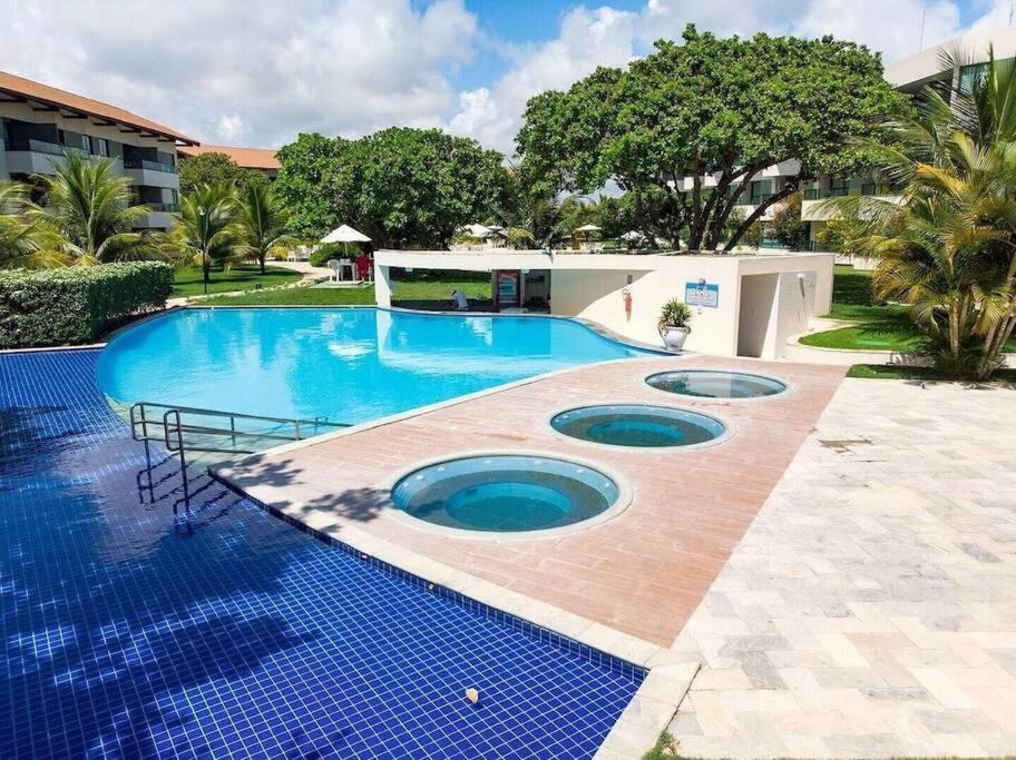Flat Beira Mar - Carneiros Beach Resort 타만다레 외부 사진